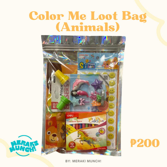 Color Me Loot Bag